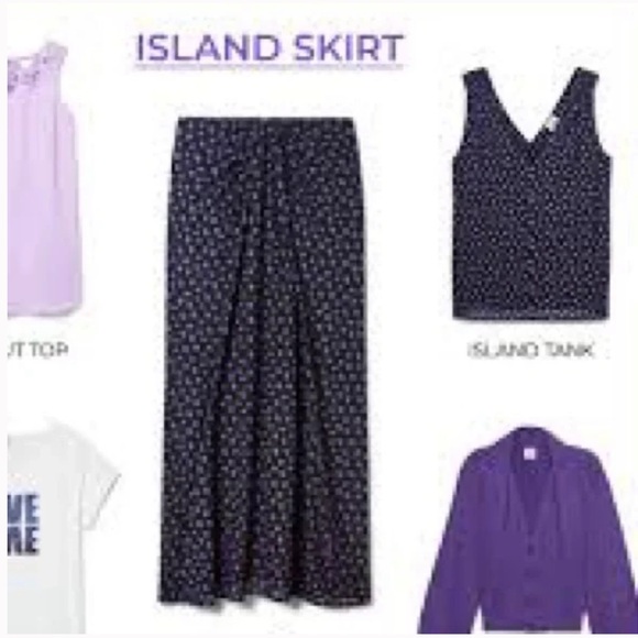 Cabi Island Midi Skirt (#5887) • Size Medium - Picture 8 of 9